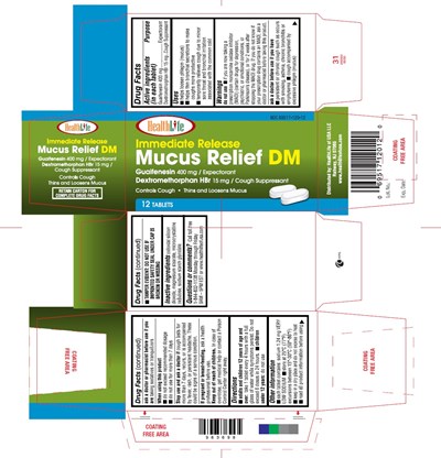 Mucus Relief DM.jpg image description - Mucus Relief DM